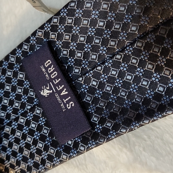 STAFFORD Men's Silk Tie - Picture 4 of 5